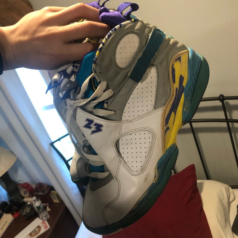 Jordan 8 Aqua Mens sz 9.5 * RARE *